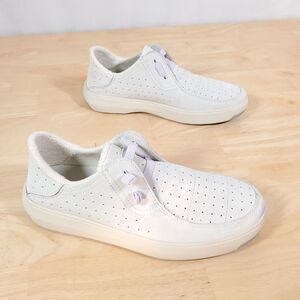 Stio Women's Sz 9 Colter Summer Low Shoes Sneakers Gray Suede Wool Blend Lining